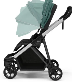 Thule Shine Stroller + Bassinet Bundle - Mallard Green / Black