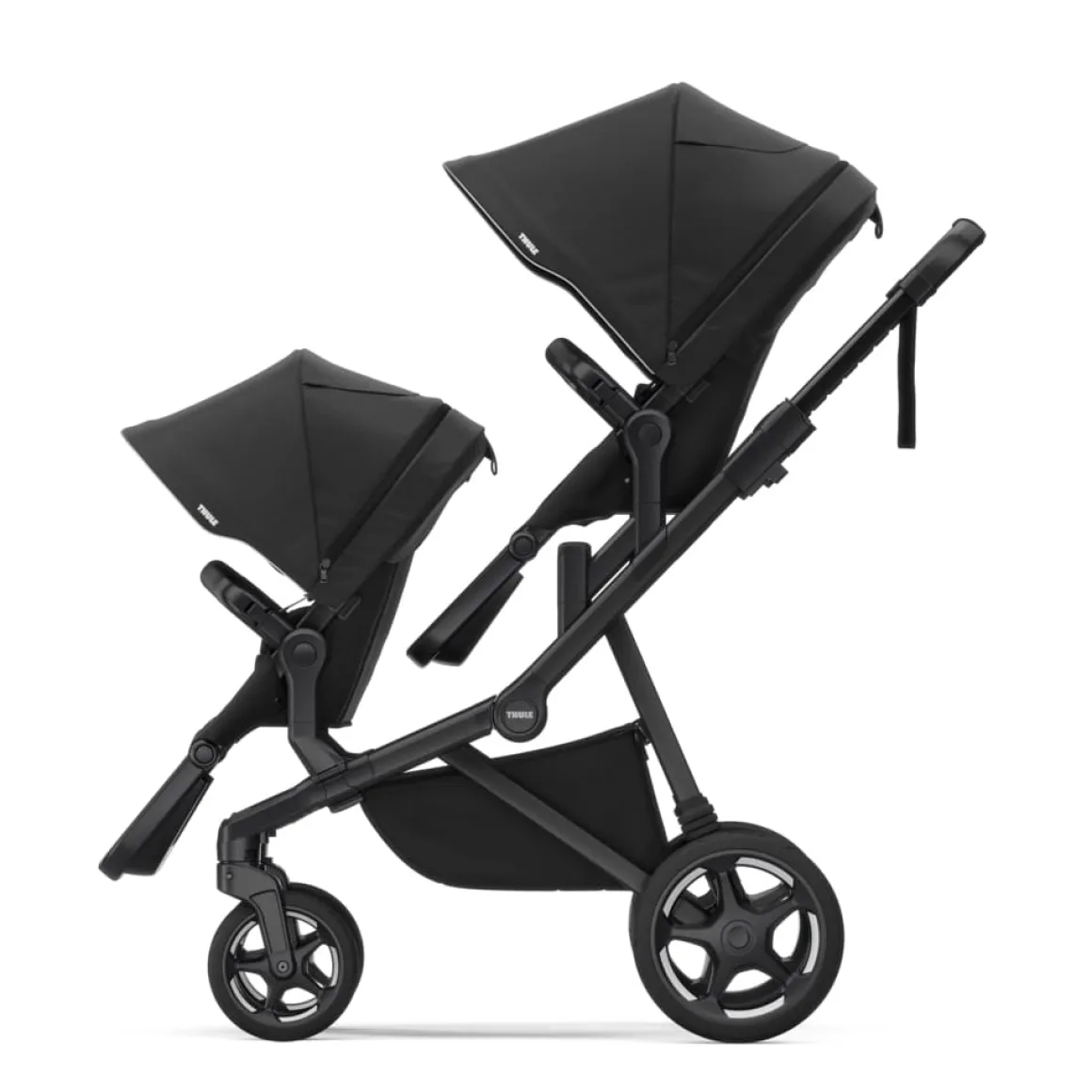 Thule Sleek 2 Double Stroller - Black