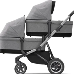 Thule Sleek Single-to-Double Stroller - Midnight Black
