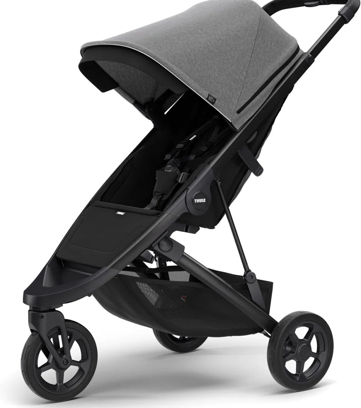 Thule Spring Stroller - Black/Grey Melange
