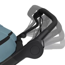 Thule Urban Glide 3 Double Jogging Stroller + Bassinet Bundle - Mid Blue (Albee Exclusive)