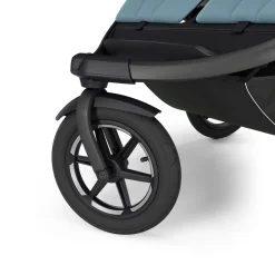 Thule Urban Glide 3 Double Jogging Stroller with Magnetic Buckle - Mid Blue (Albee Exclusive)