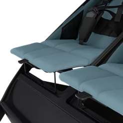 Thule Urban Glide 3 Double Jogging Stroller with Magnetic Buckle - Mid Blue (Albee Exclusive)
