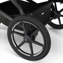 Thule Urban Glide 3 Double Jogging Stroller with Magnetic Buckle - Mid Blue (Albee Exclusive)