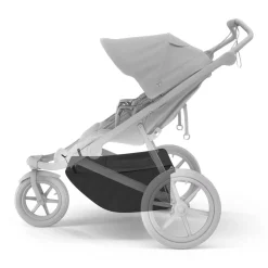 Thule Urban Glide Double Stroller Extended Cargo Basket - Black