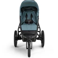 Thule Urban Glide 3 Single Jogging Stroller with Magnetic Buckle - Mid Blue