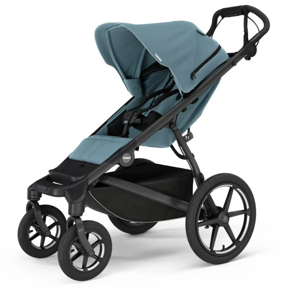 Thule Urban Glide 4-Wheel All-Terrain Stroller with Magnetic Buckle - Mid Blue