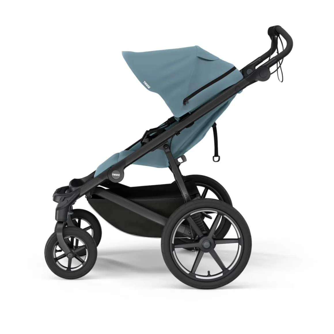 Thule Urban Glide 4-Wheel All-Terrain Stroller with Magnetic Buckle - Mid Blue
