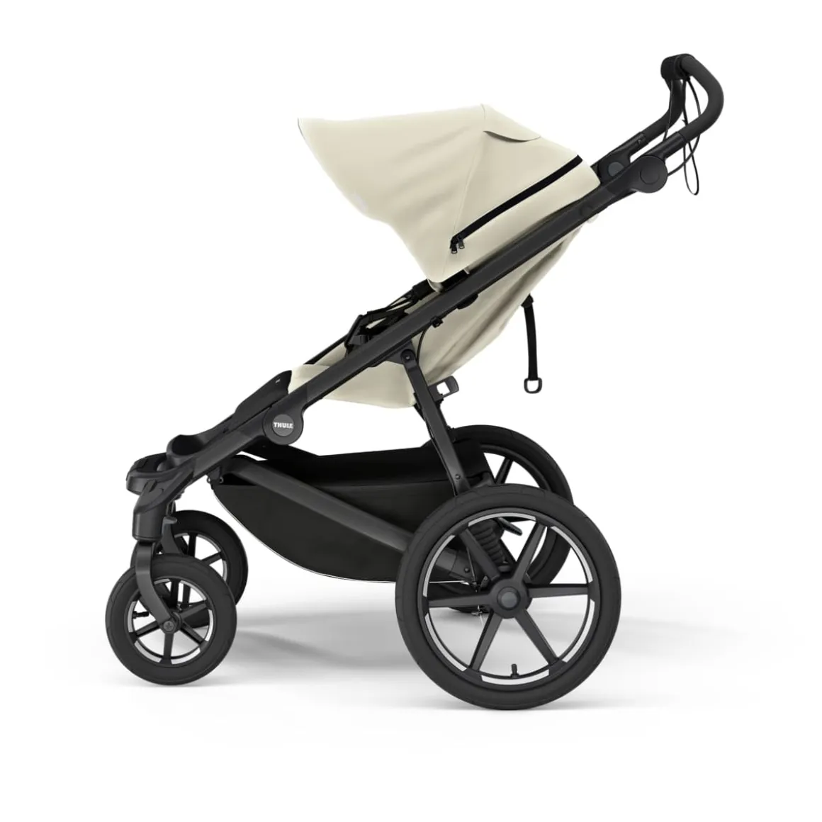 Thule Urban Glide 4-Wheel All-Terrain Stroller with Magnetic Buckle - Soft Beige