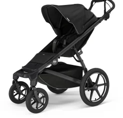 Thule Urban Glide 4-Wheel All-Terrain Stroller with NON-Magnetic Buckle - Black