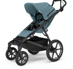 Thule Urban Glide 4-Wheel All-Terrain Stroller with NON-Magnetic Buckle - Mid-Blue