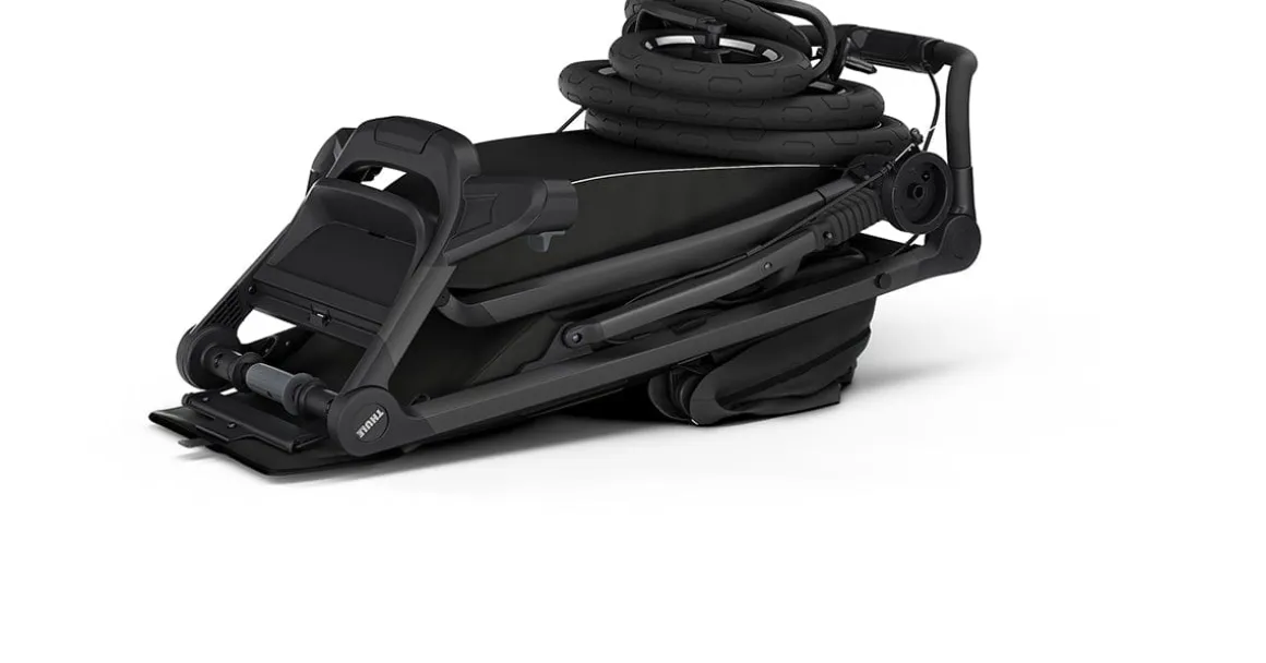 Thule Urban Glide 4-Wheel All-Terrain Stroller with NON-Magnetic Buckle - Mid-Blue