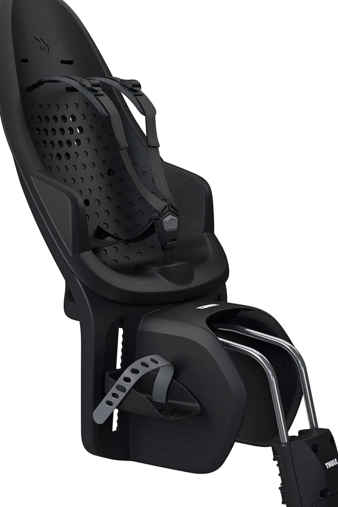 Thule Yepp Maxi 2 Frame Mounted Child Bike Seat - Midnight Black