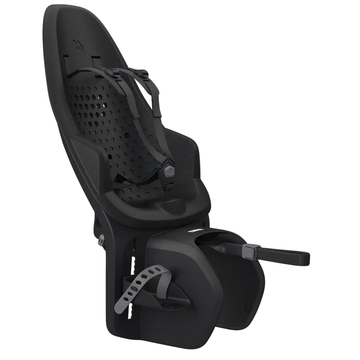 Thule Yepp Maxi 2 Rack Mounted Child Bike Seat - Midnight Black