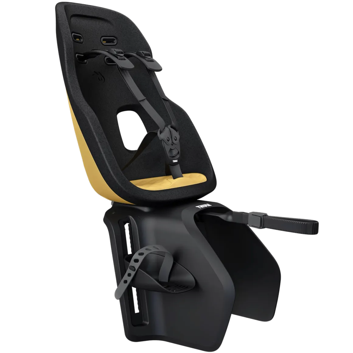 Thule Yepp Nexxt 2 Maxi Rack Mount Child Bike Seat - Burnished Yellow