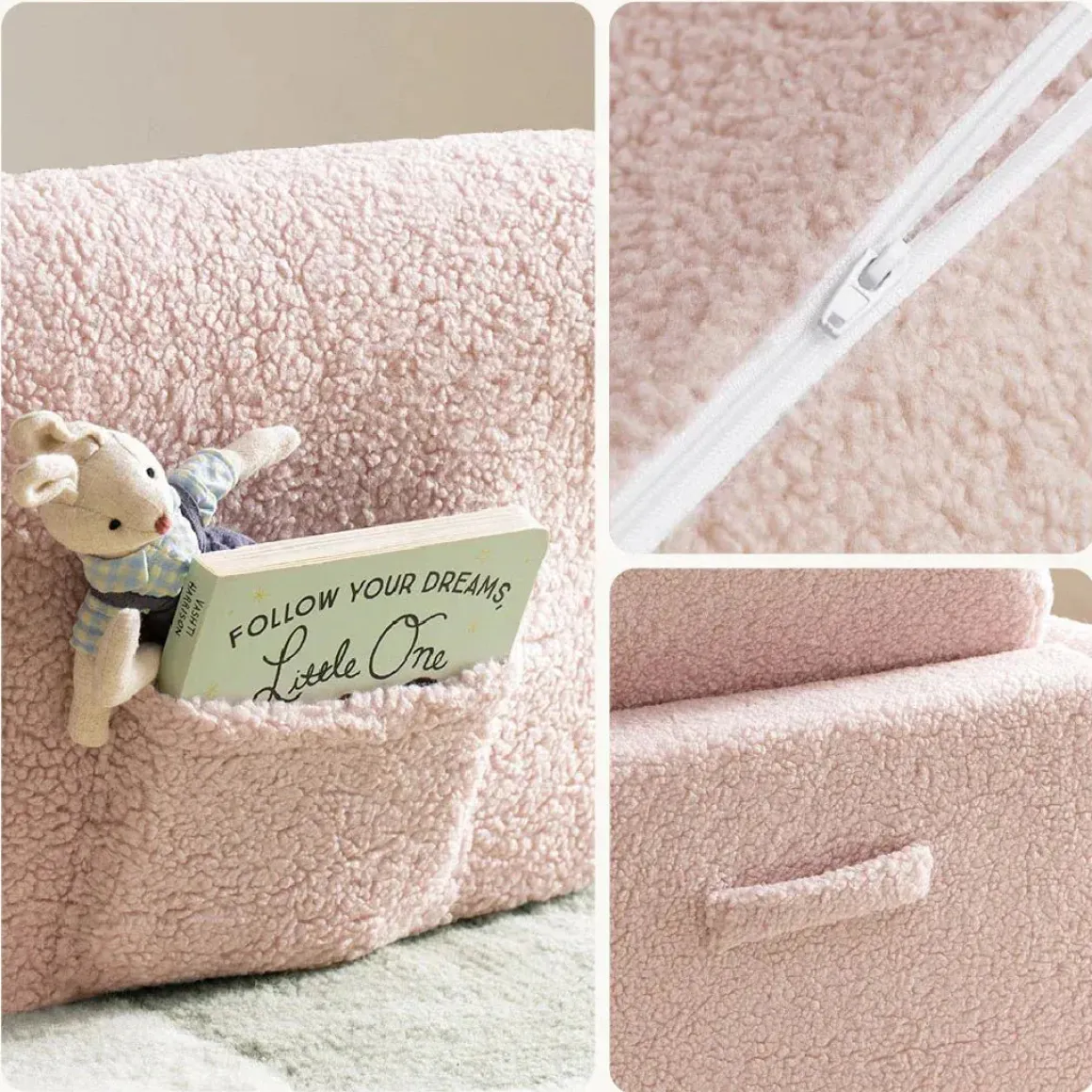 Tiny Land® Afternoon Couch —— Pink Kids Chair