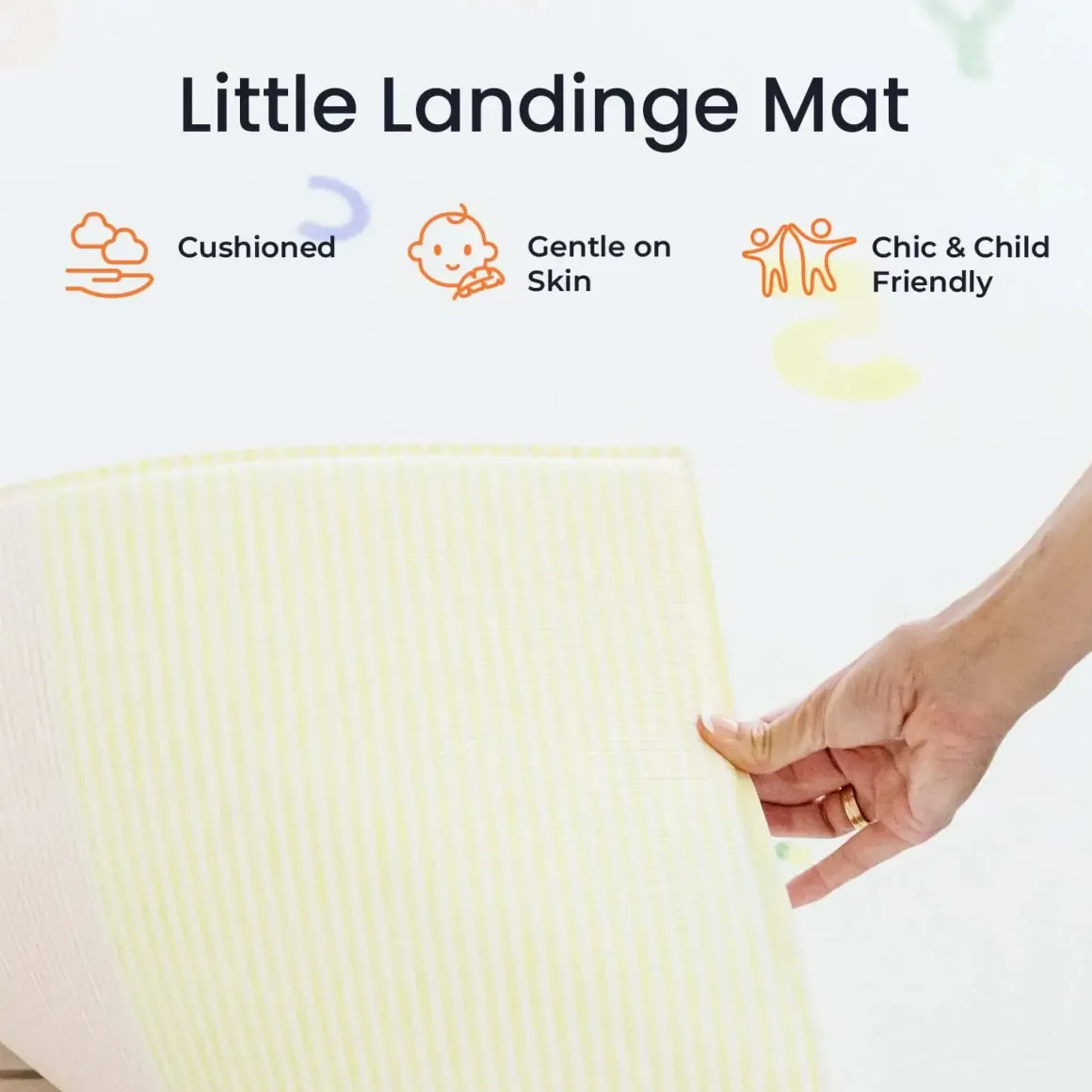 Tiny Land® Double-Sided Baby Playmat Alphabet Adventure