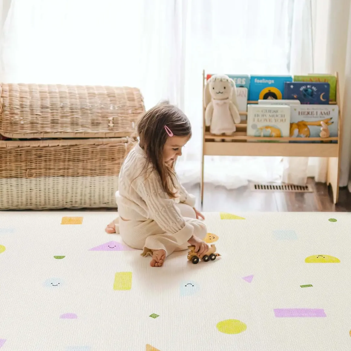 Tiny Land® Double-Sided Baby Playmat Smiley Quest