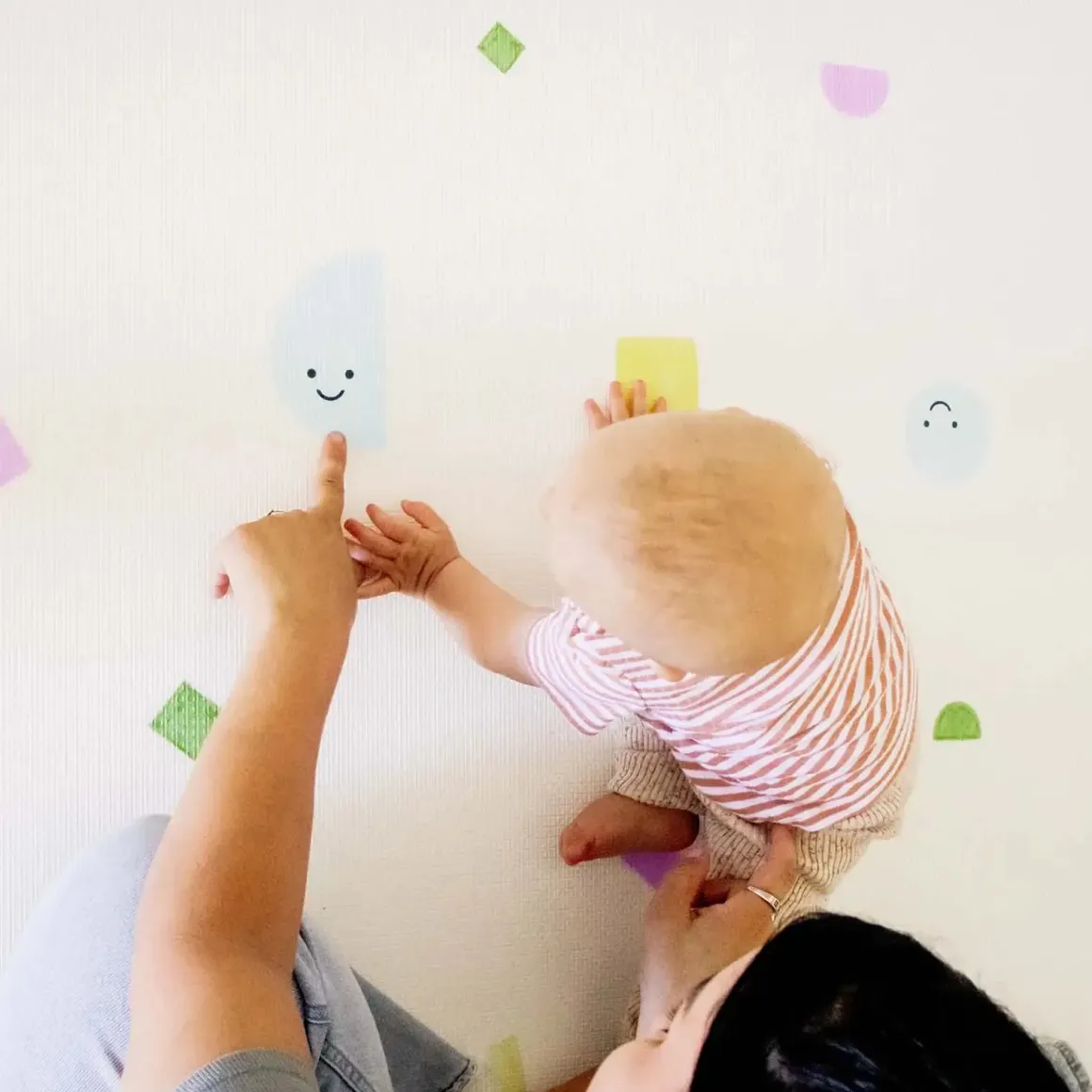 Tiny Land® Double-Sided Baby Playmat Smiley Quest