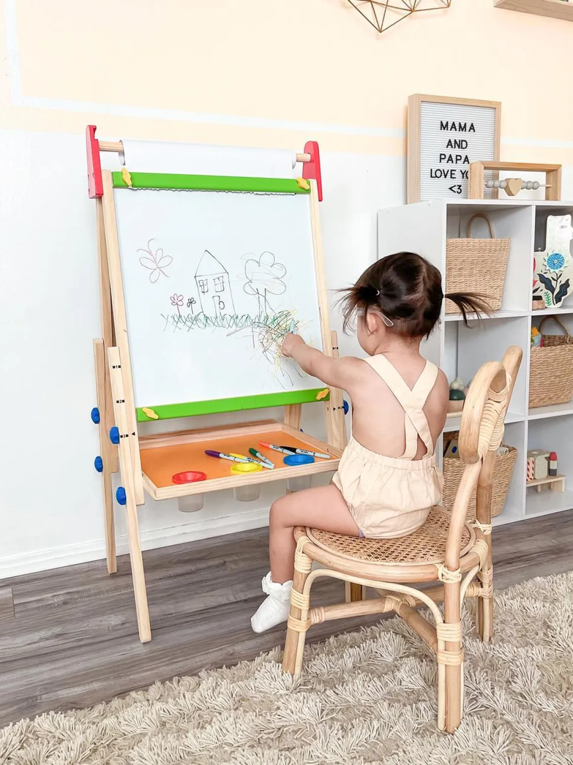 Tiny Land® 3-in-1 Art Easel for Kids