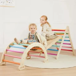 Tiny Land® 7-in-1 Rainbow Climbing Set