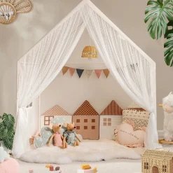 Tiny Land® Large Space Play House with Star Lights