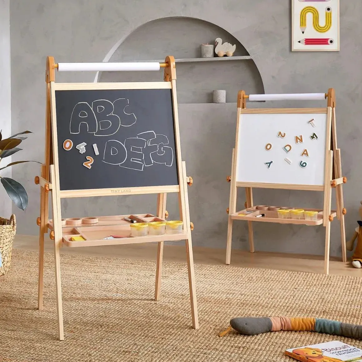 Tiny Land® Magnitales Easel for Kids