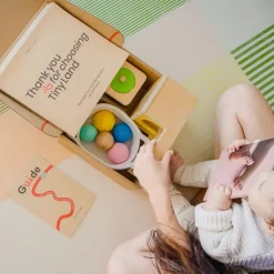 Tiny Land® Montessori Toys Set for Newborns (7-9 month)