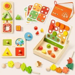 Tiny Land® Montessori Toys Set for Toddlers (18-24month)