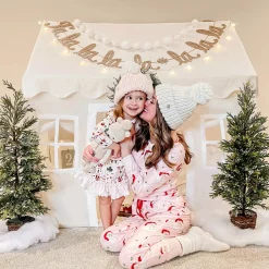 Tiny Land® Playhouse Tent – Natural Cream Indoor Tent for Kids