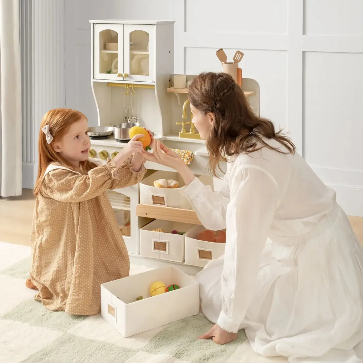 Tiny Land® Serenity Play Kitchen - Cream