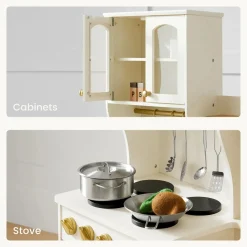 Tiny Land® Serenity Play Kitchen - Cream