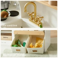 Tiny Land® Serenity Play Kitchen - Cream