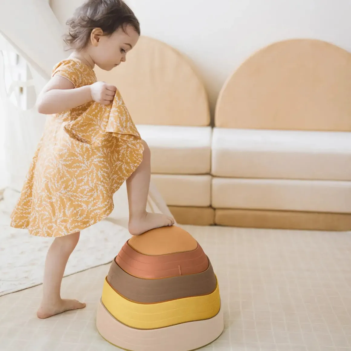 Tiny Land® Stepping Stones - Sunset Hues