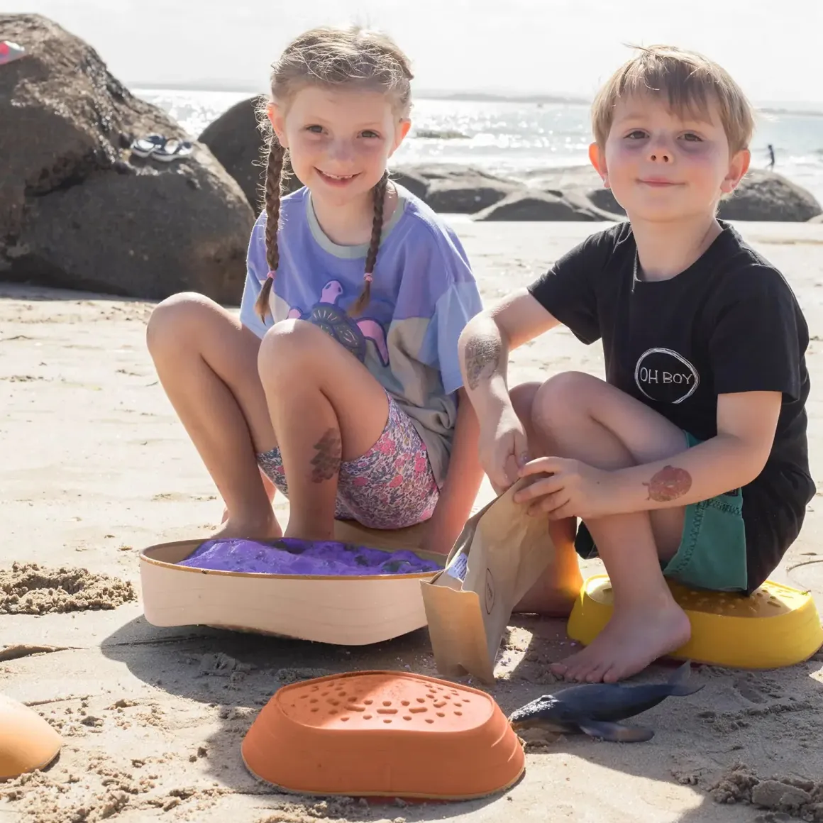 Tiny Land® Stepping Stones - Sunset Hues