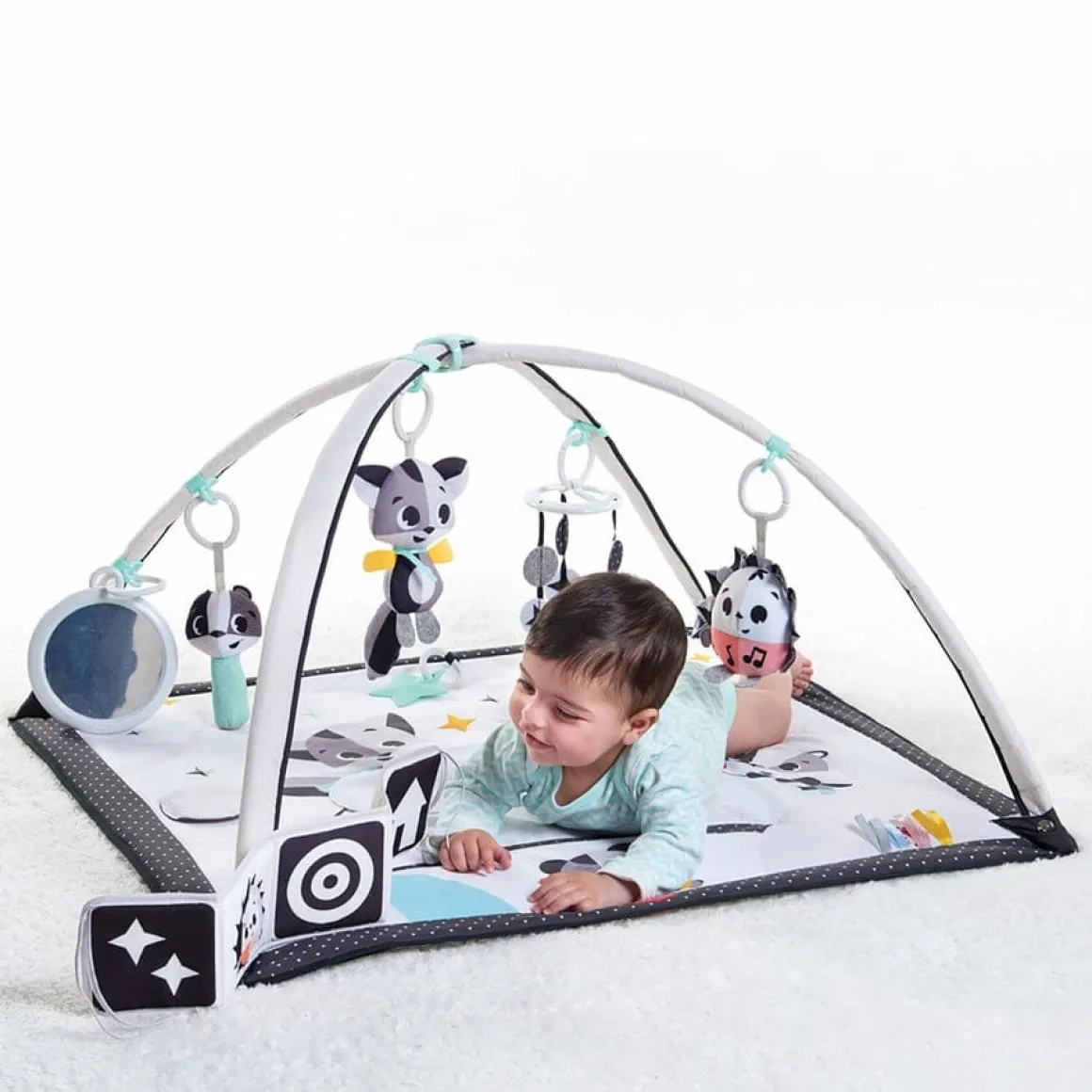 Tiny Love Magical Tales Black & White Gymini Activity Play Mat With Book