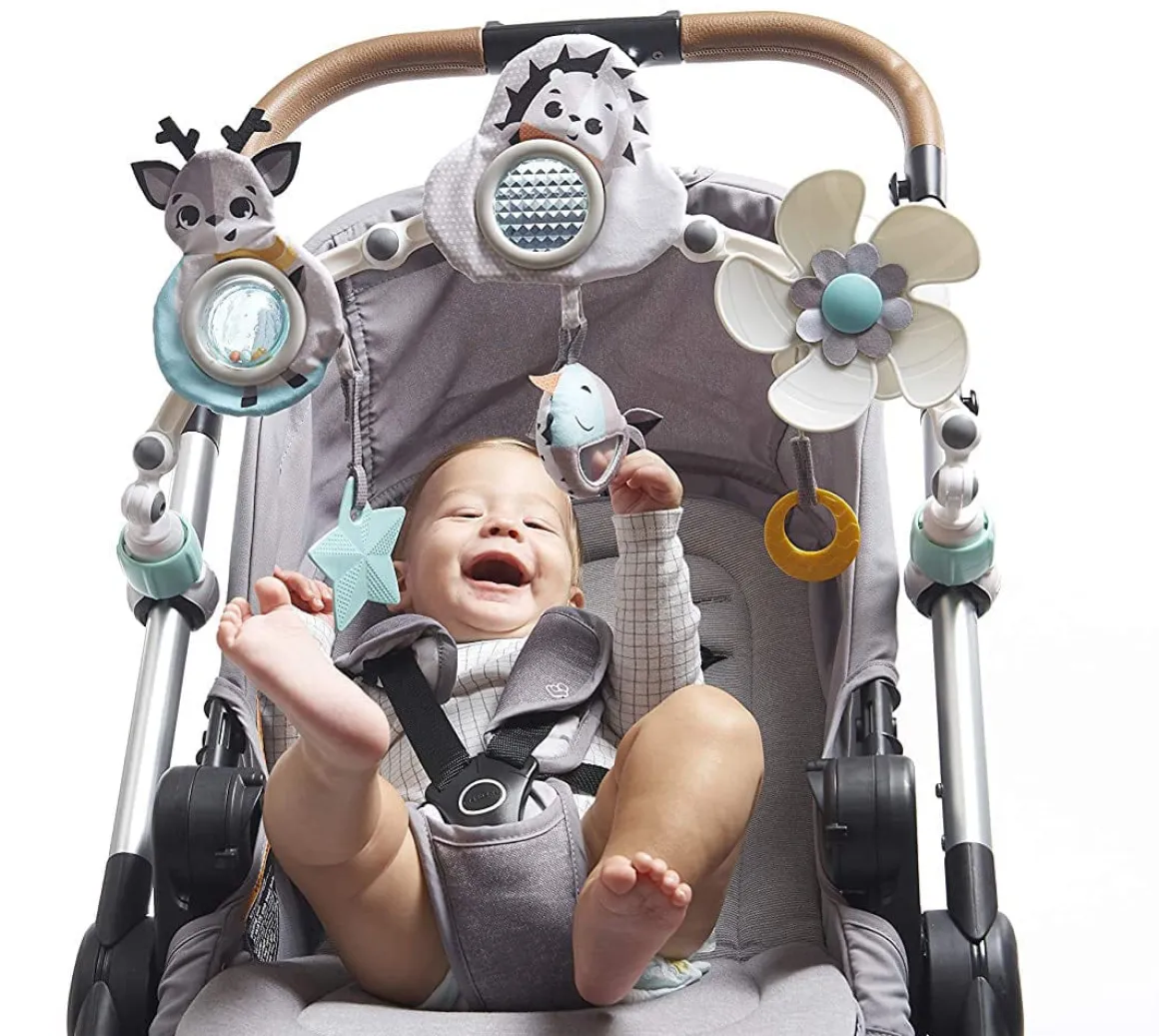 Tiny Love Sunny Stroll Stroller Arch - Magical Tales Black & White
