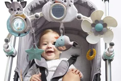 Tiny Love Sunny Stroll Stroller Arch - Magical Tales Black & White