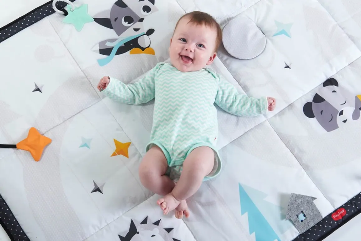 Tiny Love Super Mat - Magical Tales Black & White