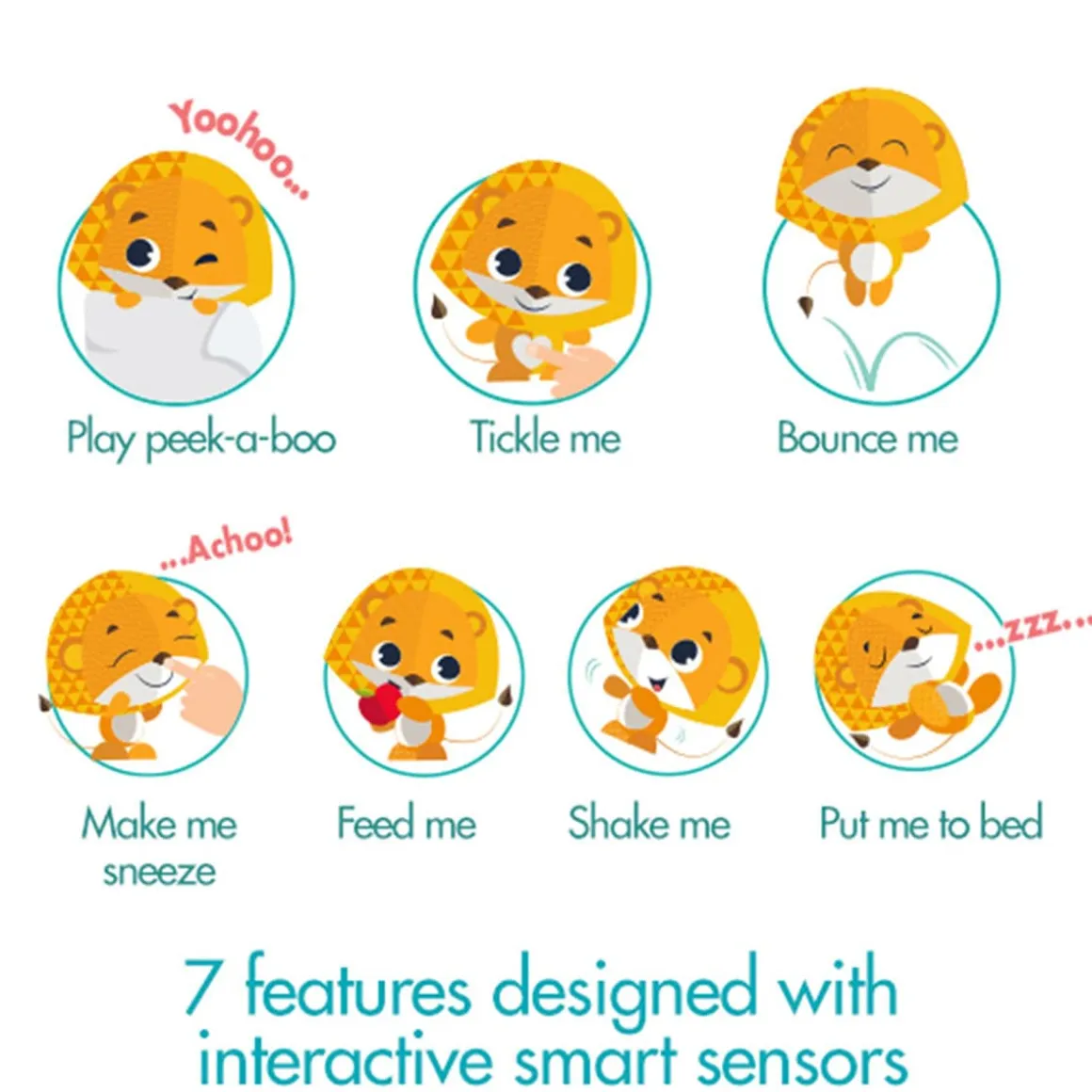 Tiny Love Wonder Buddies - Leonardo Lion