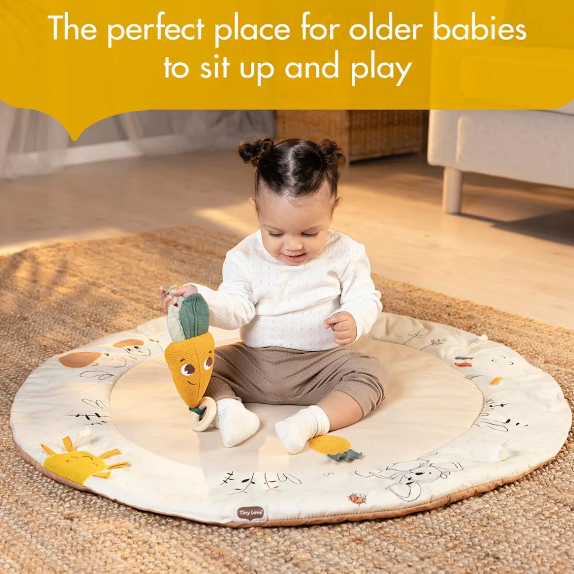 Tiny Love Wooden Gymini With Book - Garden of Adventure Collection