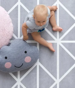 Toddlekind Printed Foam Puzzle Playmat - Nordic - Pebble
