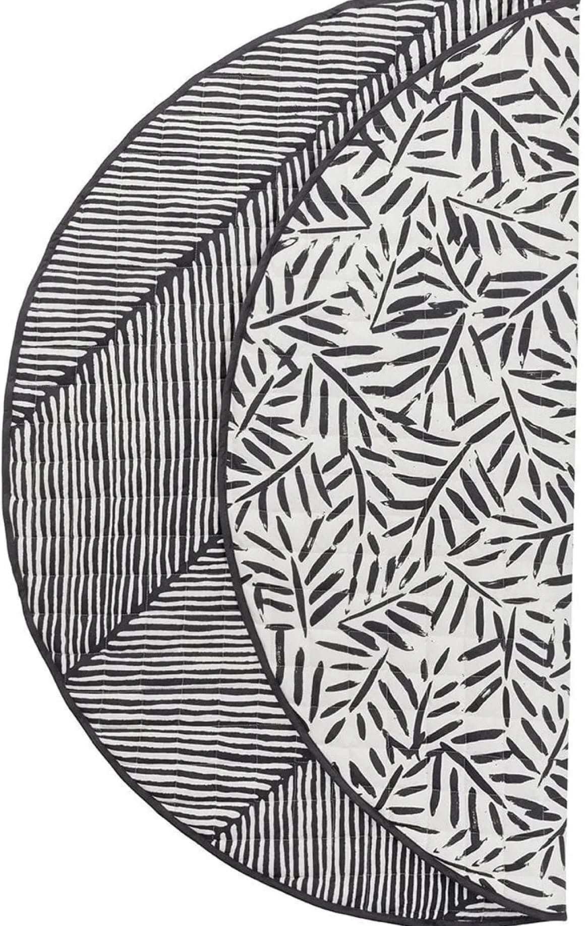 Toddlekind Quilted Cotton Reversible Playmat - Anchor