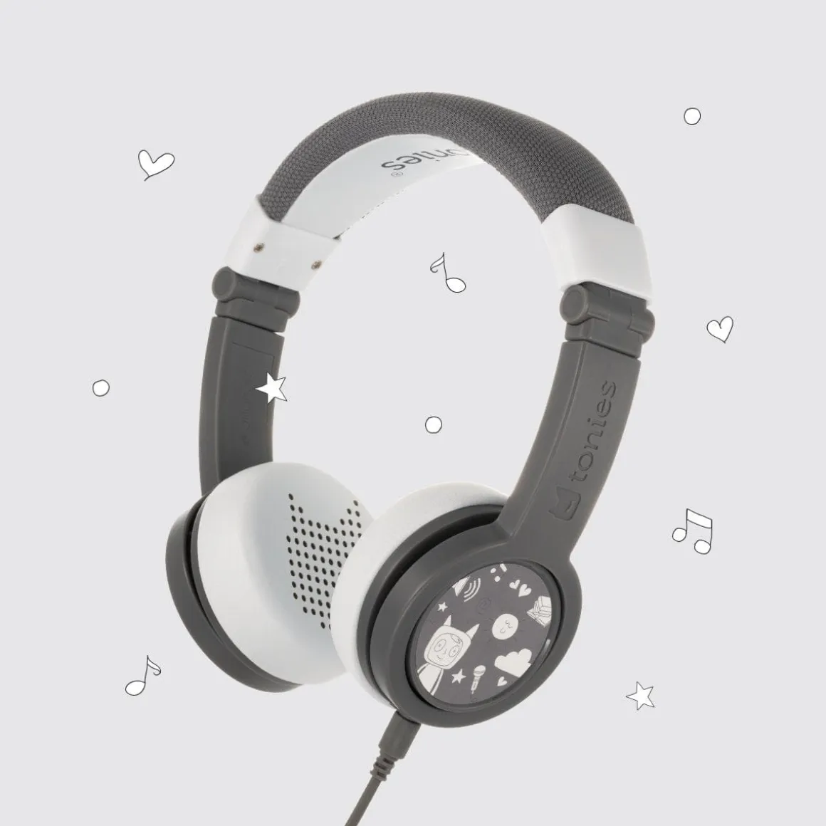Tonies Headphones - Gray (3y+)