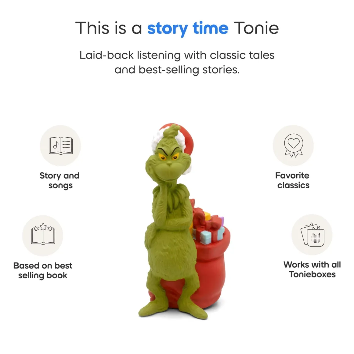 Tonies How the Grinch Stole Christmas Audio Character (4y+)