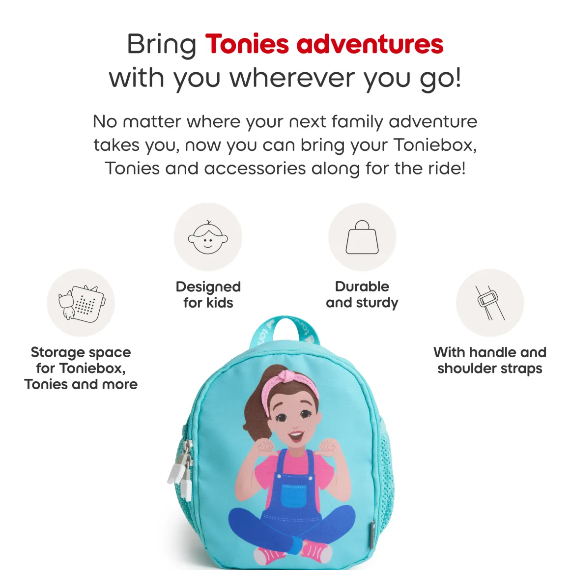 Tonies Ms Rachel Carrying Case