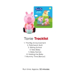 Tonies Peppa Pig The New Baby Sister Audio Character (3y+)