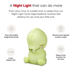 Tonies Sleepy Friends Sleepy Crocodile Night Light Audio Character (3y+)