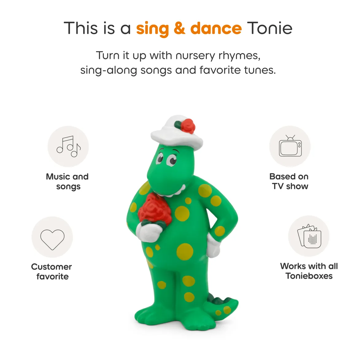 Tonies The Wiggles: Dorothy The Dinosaur Tonie (5y+)