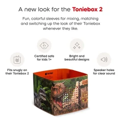 Tonies Toniebox 2 Sleeve - Jurassic Park